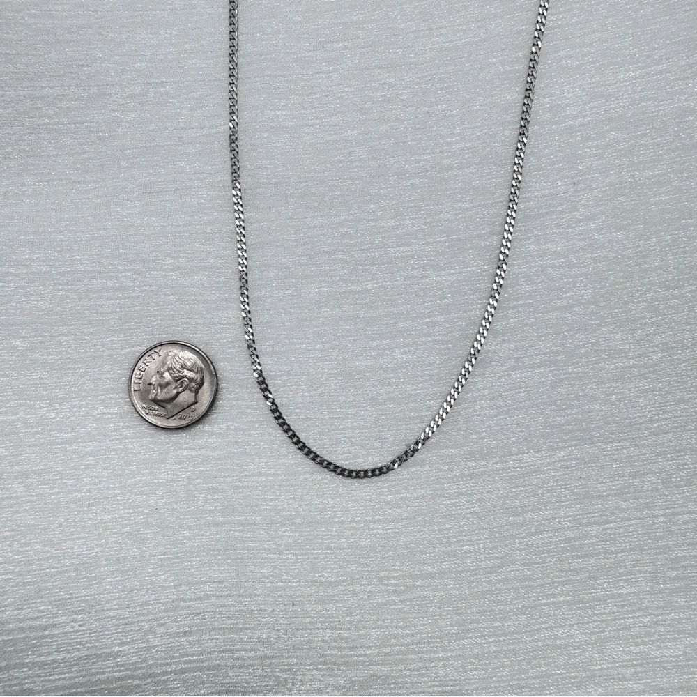 S925 | 2mm | Sterling Silver | Curb Link Chain